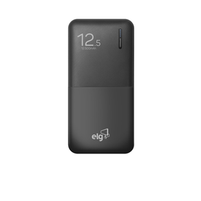 Carregador Portátil ELG 12.500MAH Preto GO - 277321 Carregador Portátil ELG 12.500MAH Preto GO - 277321
