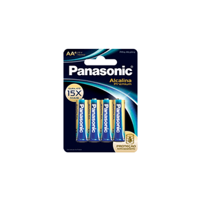 PILHA PANASONIC ALCALINA PREMIUM AA C/4 GO - 26349 PILHA PANASONIC ALCALINA PREMIUM AA C/4 GO - 26349