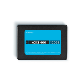 SSD Multilaser 2,5 120GB AXIS 400 GRAVAÇÃO 400 MB/S - SS101 GO - 59526