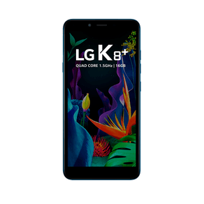 Smartphone LG K8+, Android GO, Dual Chip, Processador MT6739 1.5GHz, Câmera 8MP e Câmera Frontal 5MP, Tela 5.45 | Azul LMX120BMW.ABRABL DF - 242835