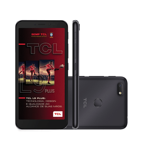Smartphone TCL L9 Plus, 5101J, Android 9.0, Câmera Traseira 8MP, Frontal 5 MP, 5.5 Smartphone TCL L9 Plus, 5101J, Android 9.0, Câmera Traseira 8MP, Frontal 5 MP, 5.5