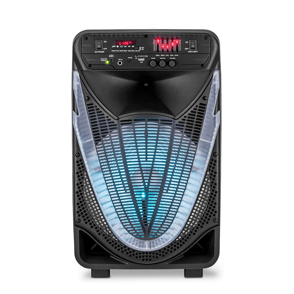 Caixa de Som Amplificada Multilaser 400w, SP340, Preto, 1X12