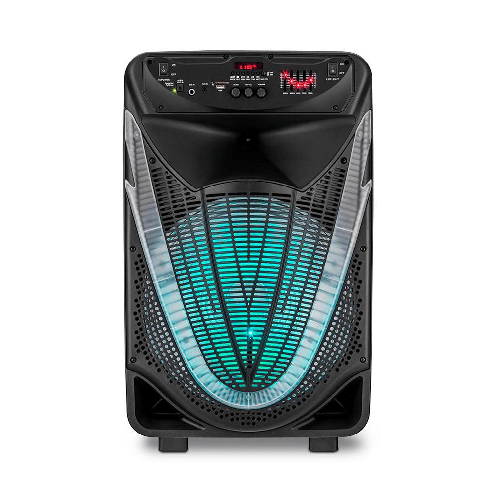 Caixa de Som Amplificada Multilaser 700w, SP341, Preto, 1X15