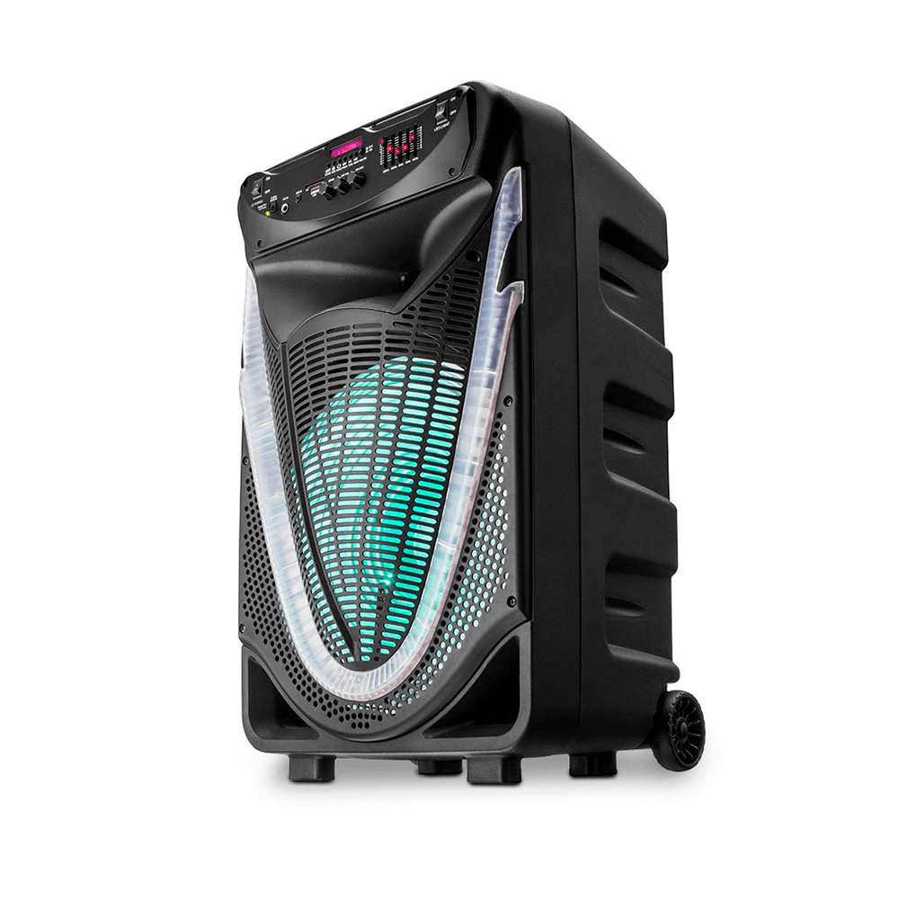 ミシュアシルクスクリーンソデックアックエディション　193/300 Caixa de Som Amplificada Multilaser 700w, SP341, Preto, 1X15