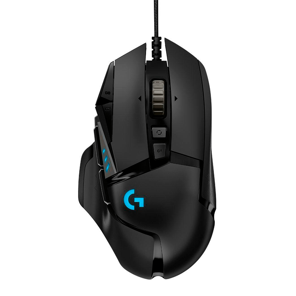 Mouse Logitech G502 RGB Gamer - Fujioka Distribuidor