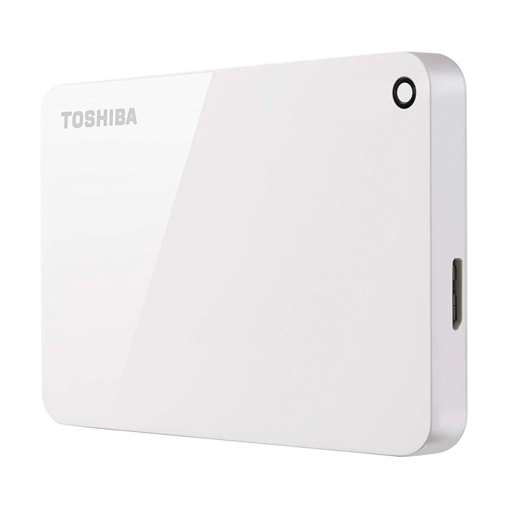 HD Externo Toshiba 1TB Portátil Canvio Advance USB 3.0 | Branco