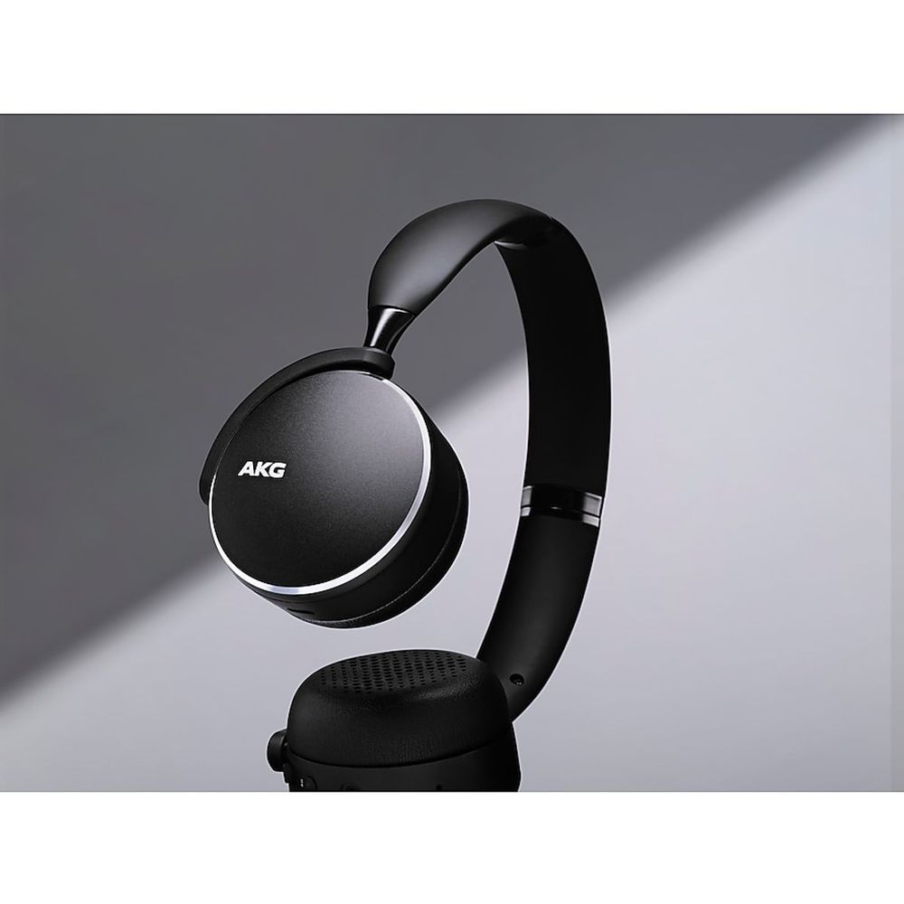 Fone de Ouvido Bluetooth On Ear AKG Y500 Preto - Fujioka Distribuidor