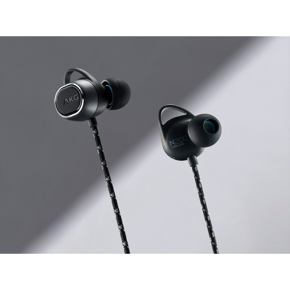 Fone Estéreo Bluetooth In Ear AKG N200 Preto - Fujioka Distribuidor