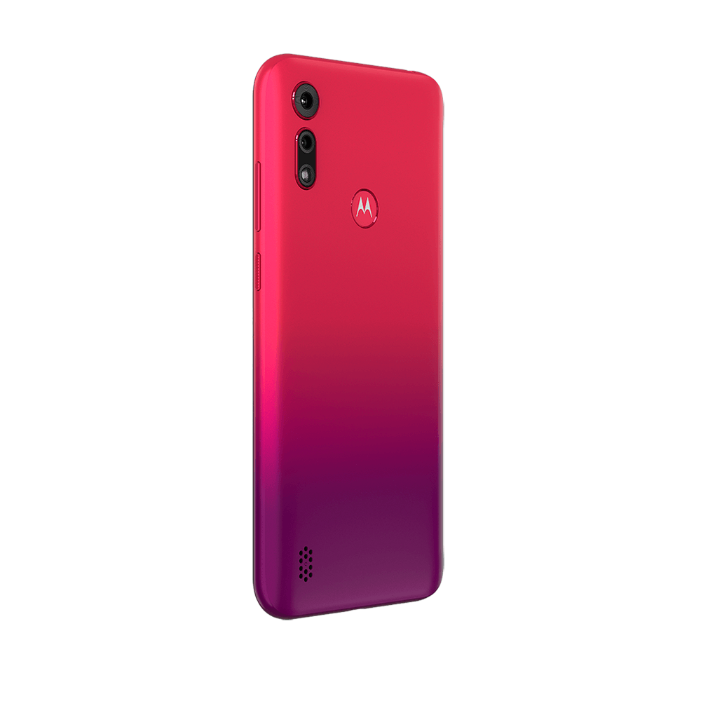 Smartphone Motorola Moto E6S XT2053 | Vermelho Magenta, 32 GB