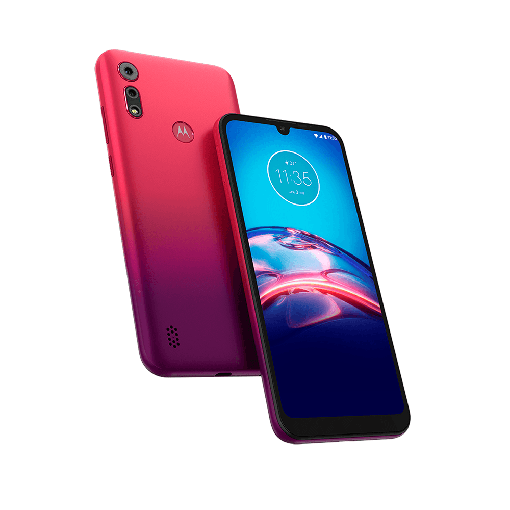 Smartphone Motorola Moto E6S XT2053 | Vermelho Magenta, 32 GB