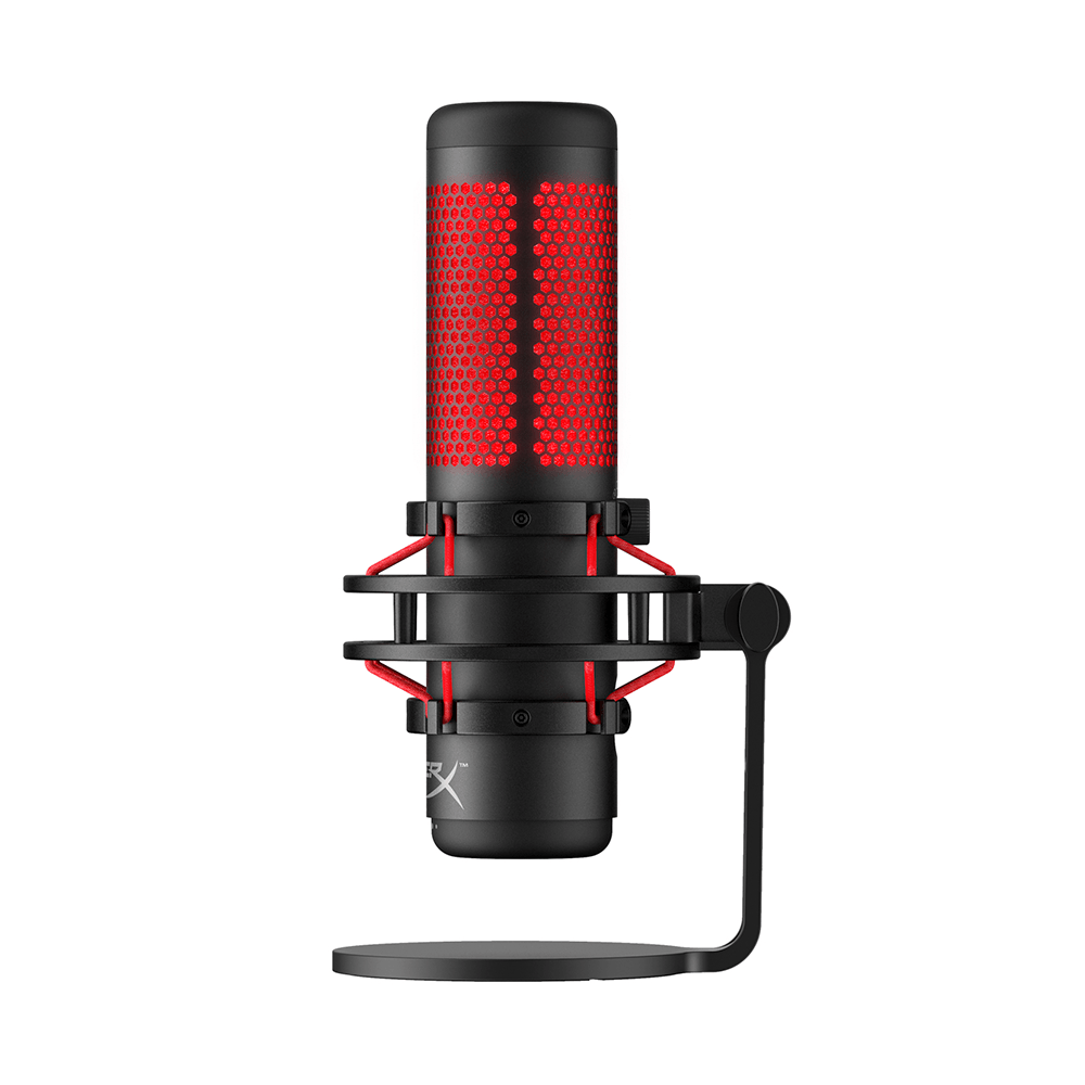 Microfone Gamer Hyperx QuadCast - HX-MICQC-BK - Fujioka Distribuidor