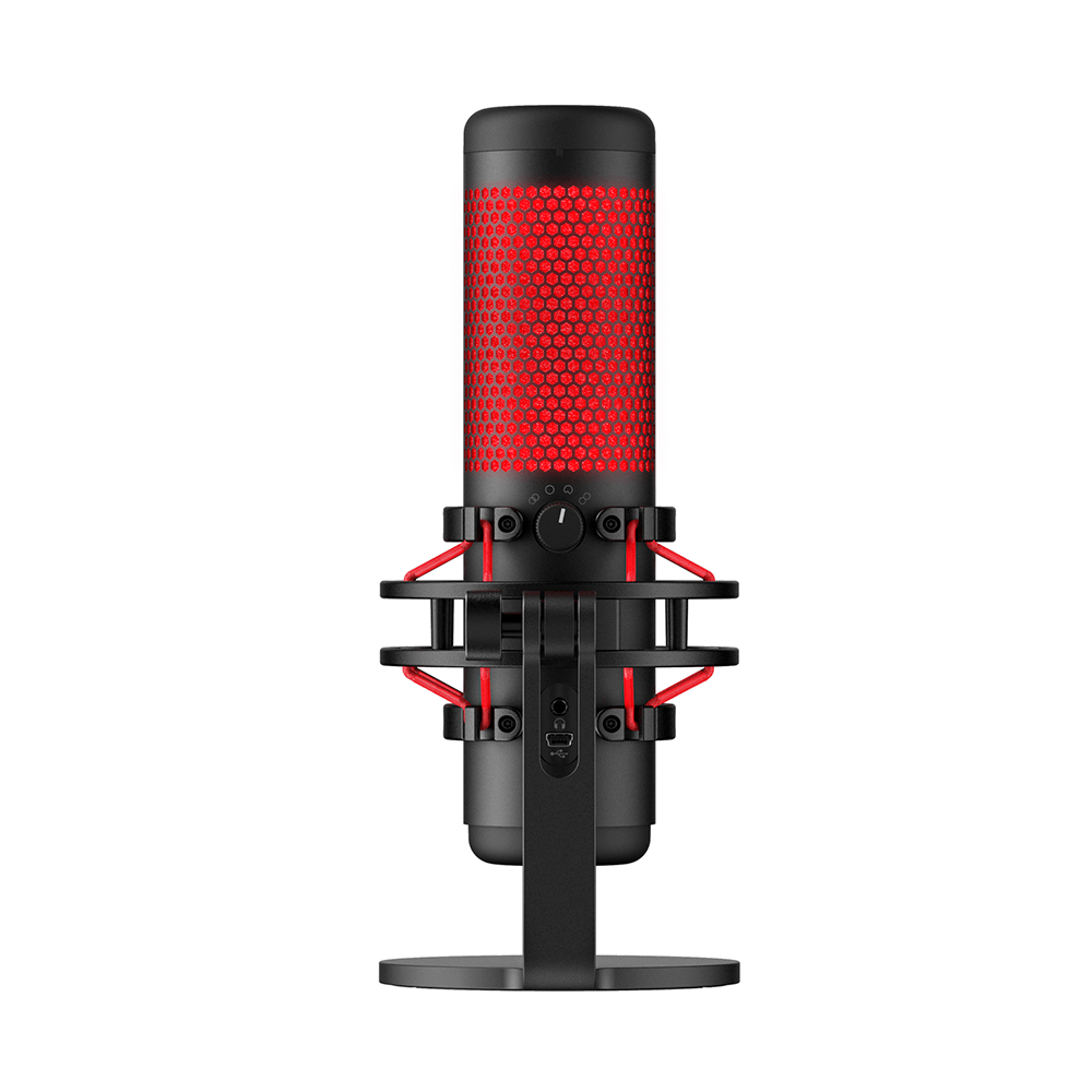 Microfone Gamer Hyperx QuadCast - HX-MICQC-BK - Fujioka Distribuidor