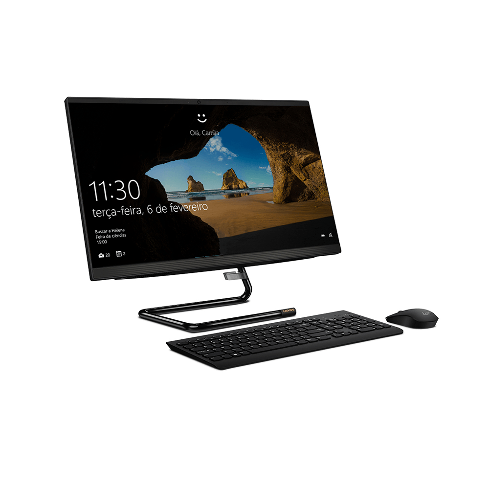 Computador All In One Lenovo Ideacentre A340-24IWL Core i3-8145U