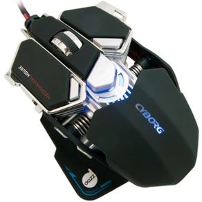 Mouse Dazz Mecânico Cyborg 4000 DPI DF - 581163 Mouse Dazz Mecânico Cyborg 4000 DPI DF - 581163