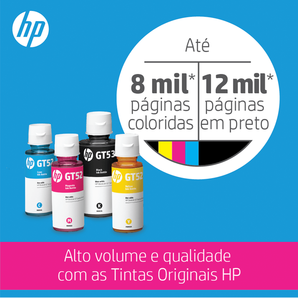 Impressora Multifuncional HP Smart Tank 532 Wireless - Fujioka