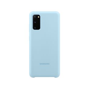 Capa Protetora Samsung Silicone Galaxy S20 Azul EF-PG980TLEGBR DF - 278141
