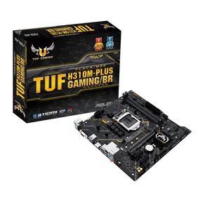 Placa Mãe Asus gaming Intel H310 mATX com iluminação LED Aura Sync RGB, suporte a DDR4 2666MHz, M.2 até 20Gbps DF - 59582 Placa Mãe Asus gaming Intel H310 mATX com iluminação LED Aura Sync RGB, suporte a DDR4 2666MHz, M.2 até 20Gbps DF - 59582