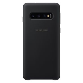 Capa Samsung Protetora Silicone S10 Preta DF - 278151