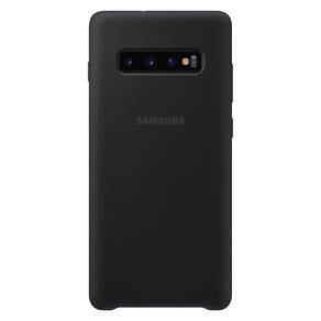 Capa Samsung Protetora Silicone S10+ Preto DF - 278152 Capa Samsung Protetora Silicone S10+ Preto DF - 278152