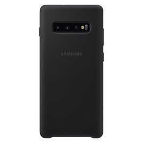 Capa Samsung Protetora Silicone S10+ Preto DF - 278152