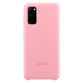 Capa Samsung Protetora Silicone S20 Rosa EF-PG980TPEGBR DF - 278156
