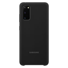 Capa Samsung Protetora Silicone S20 Preto EF-PG980TBEGBR DF - 278153 Capa Samsung Protetora Silicone S20 Preto EF-PG980TBEGBR DF - 278153