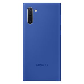 Capa Samsung Protetora Silicone Galaxy Note10 Azul DF - 278166 Capa Samsung Protetora Silicone Galaxy Note10 Azul DF - 278166