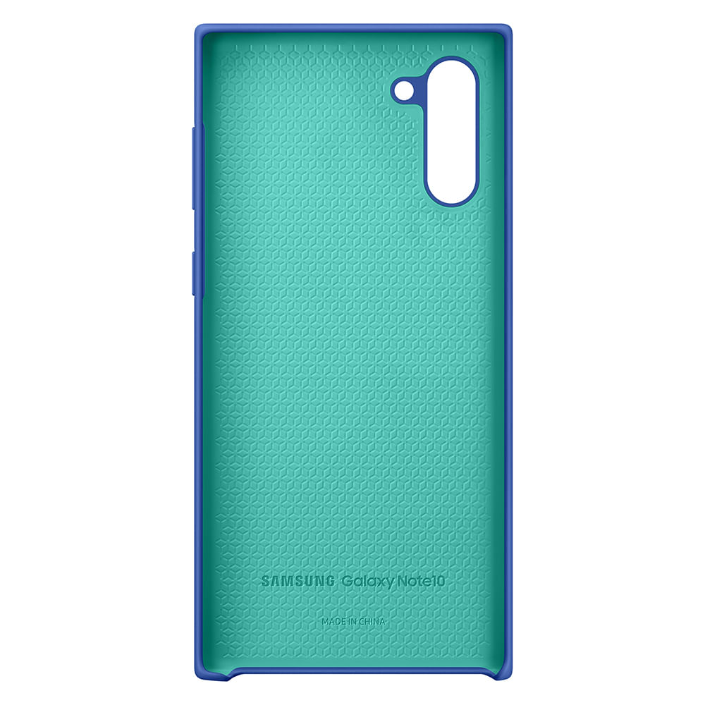 Capa Samsung Protetora Silicone Galaxy Note10 Azul - Fujioka