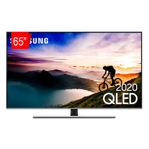 Samsung Smart TV QLED 4K 65Q70T, Pontos Quânticos, HDR, Borda Infinita, Alexa built in, Modo Ambiente 3.0, Controle Único, Visual Livre de Cabos. GO - 43973