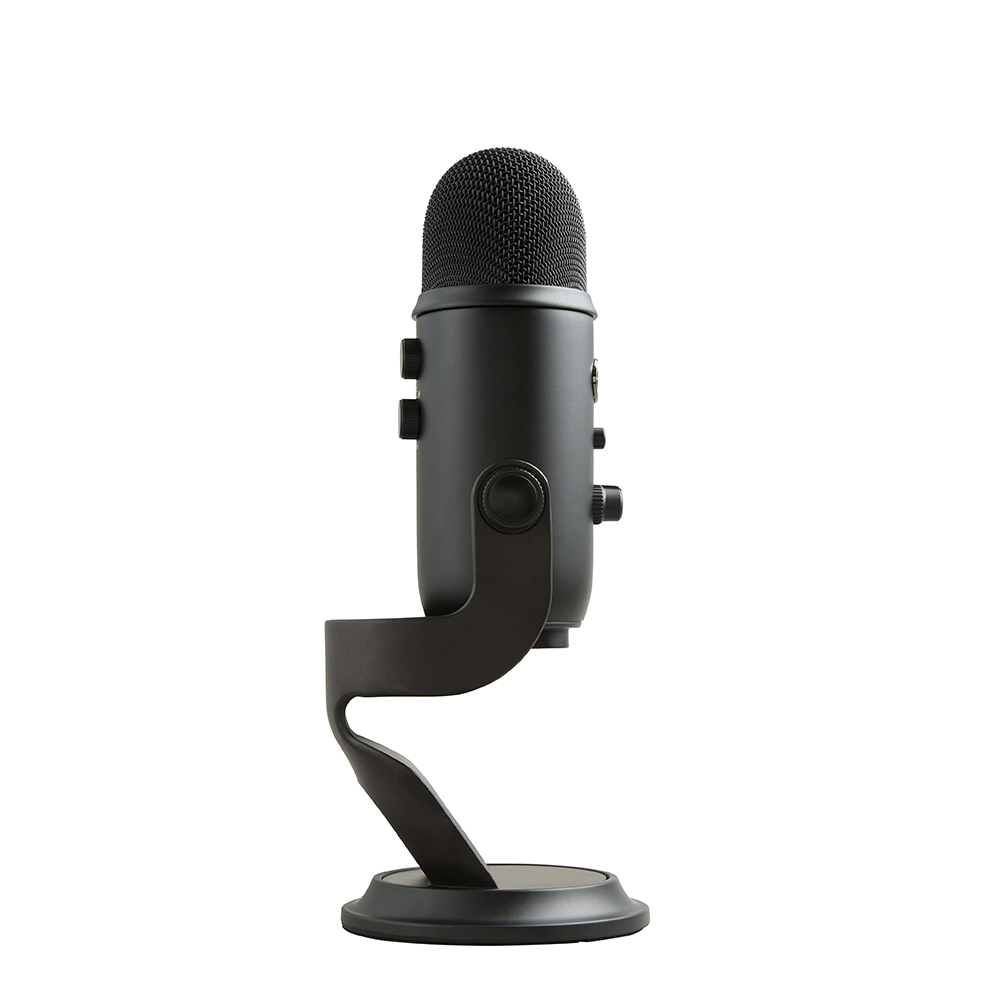 Blue yeti ブラックアウト Microfone Blue Yeti, Condensador USB Preto - Fujioka Distribuidor