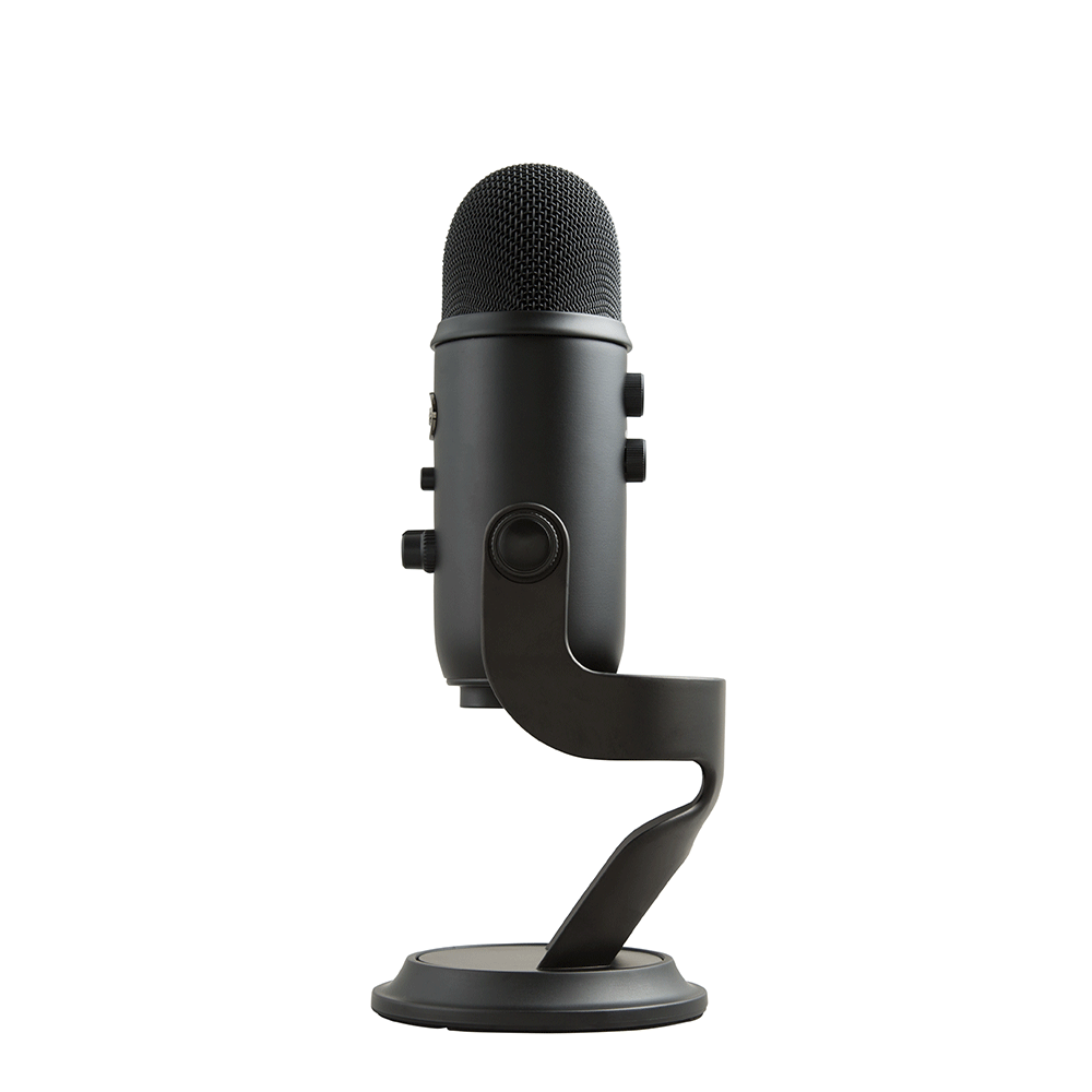 Microfone Blue Yeti, Condensador USB Preto - Fujioka Distribuidor