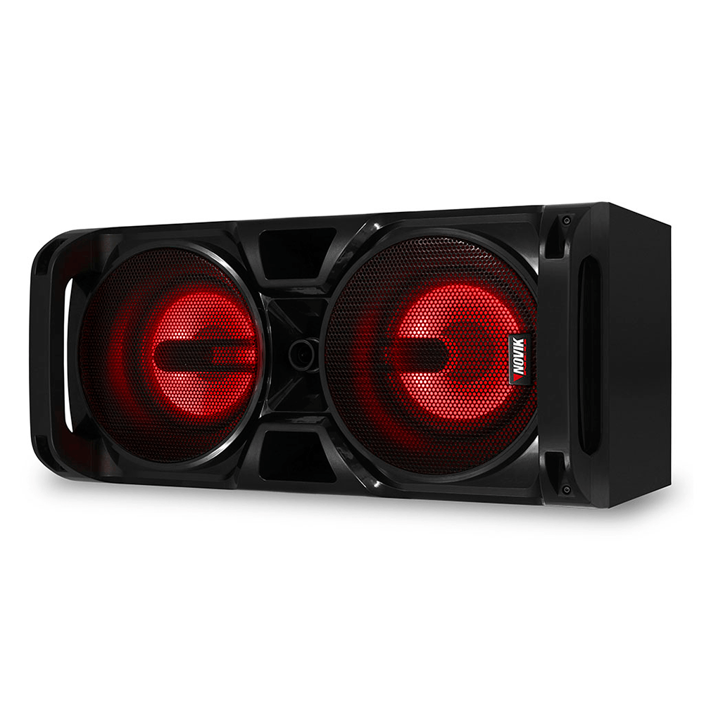 Caixa Amplificada Novik INFINITY 8, 1000W, Bluetooth, USB, SD Card