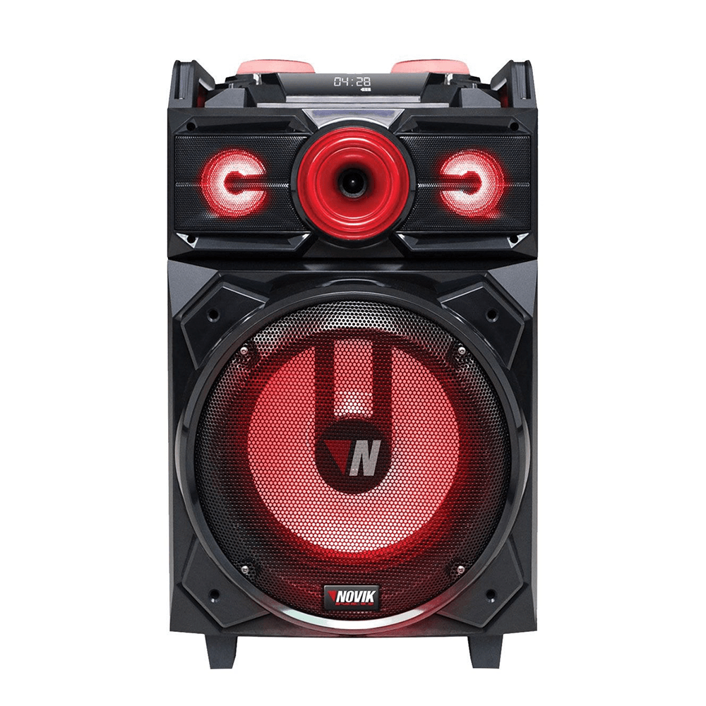 Caixa Amplificada Novik IMPACT 3, 1200W, Bluetooth, USB, SD Card