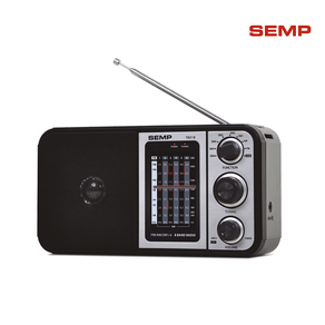 Rádio Portátil Semp Multibanda TR01B, USB, MP3 DF - 30871