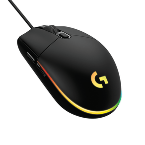 Mouse Logitech G203 LIGHTSYNC RGB para jogos de 6 botões, 200 - 8.000 DPI Preto DF - 581619