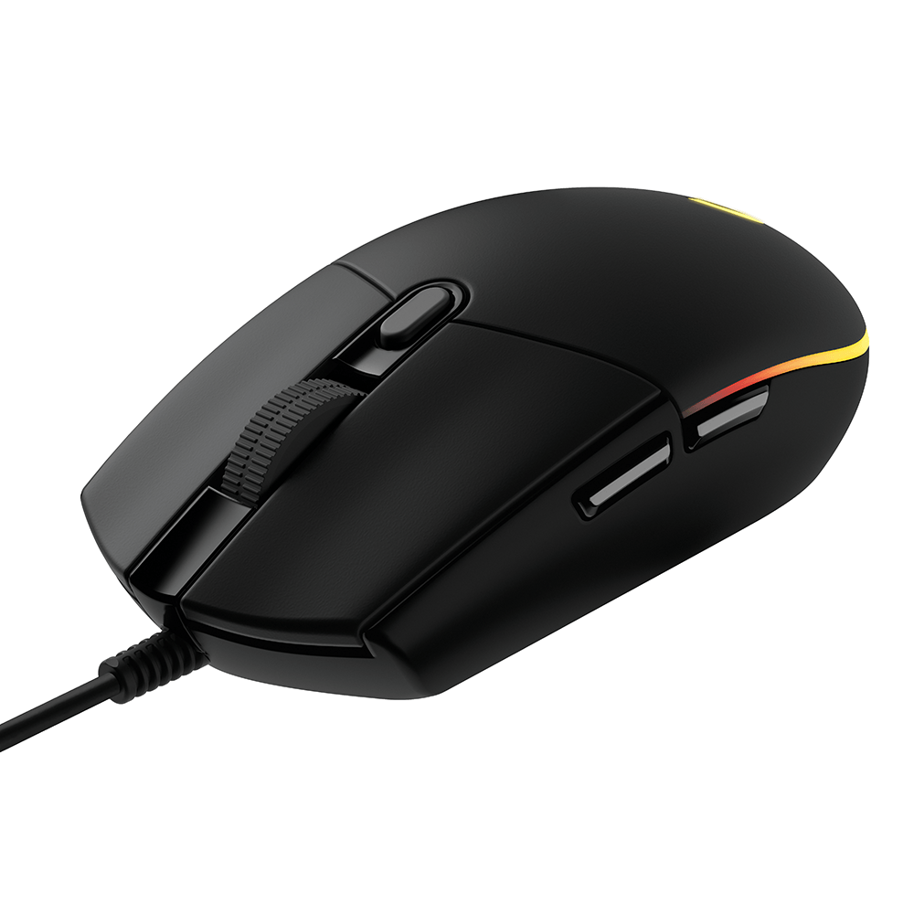 Mouse Logitech G203 LIGHTSYNC RGB para jogos de 6 botões, 200