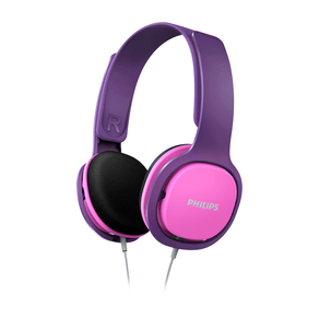 Fone de Ouvido Philips Kids Rosa - SHK2000PK/00 DF - 278213 Fone de Ouvido Philips Kids Rosa - SHK2000PK/00 DF - 278213