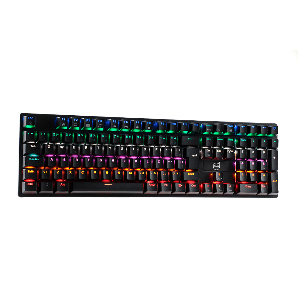 Teclado Mecânico Dazz Rapid Fire FPS PRO, Teclas iluminadas