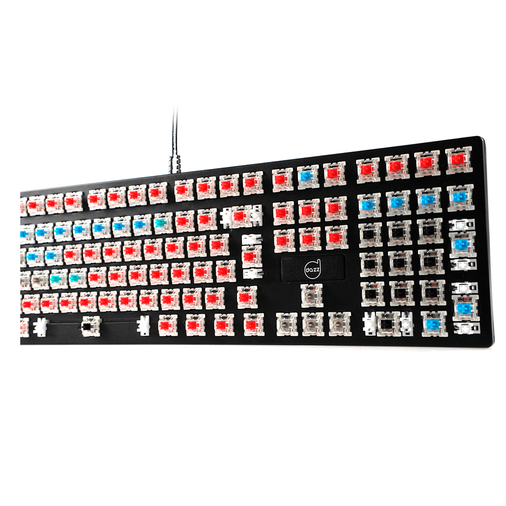 Teclado Mecânico Dazz Rapid Fire FPS PRO, Teclas iluminadas