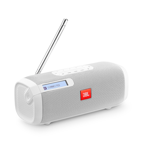 Caixa de Som Bluetooth JBL Tuner FM com Rádio | Branco DF - 56974 Caixa de Som Bluetooth JBL Tuner FM com Rádio | Branco DF - 56974