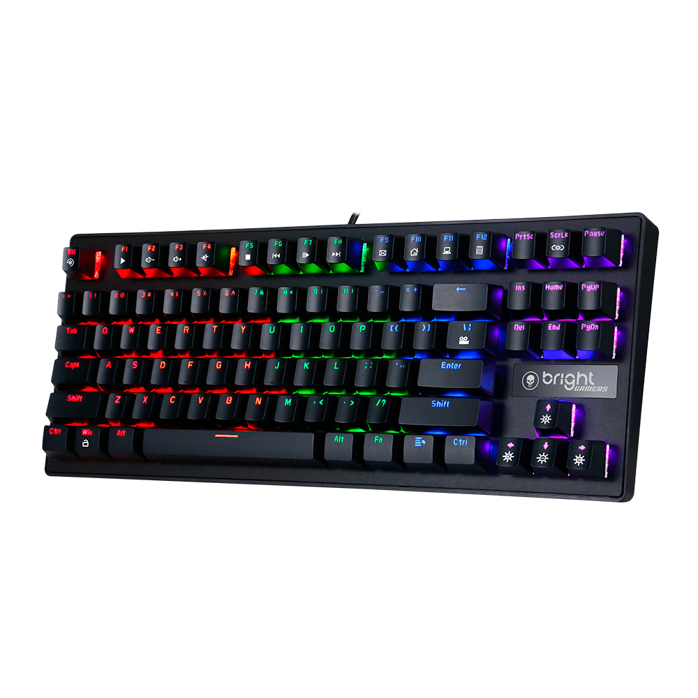 Teclado Mecânico Bright Gamer Compact - GTC559 | Preto Artigo