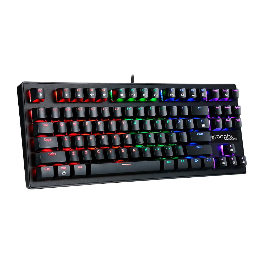 Teclado Mecânico Bright Gamer Compact - GTC559 | Preto Artigo