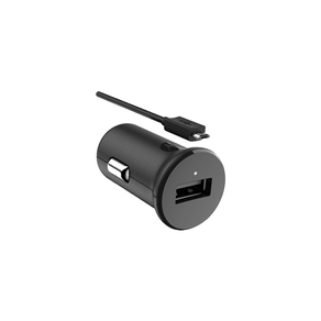 Carregador Veicular Motorola Turbo Power 18W Quick Charge 3.0 Com Cabo Micro USB | Preto DF - 278248