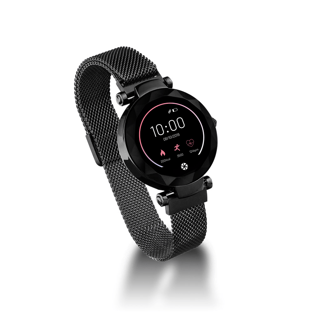 Smartwatch Relógio Inteligente Paris Atrio Android/IOS Preto