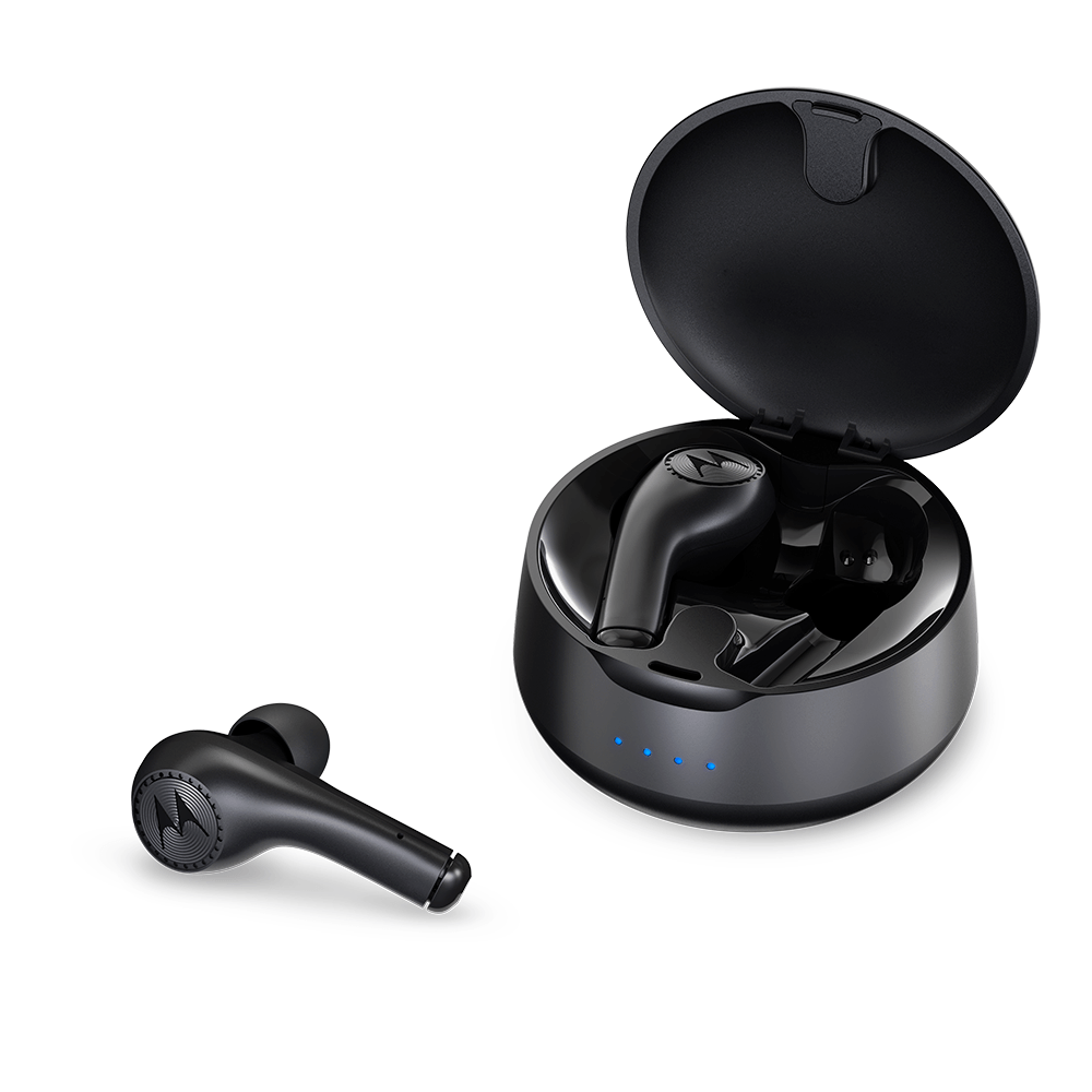Fone de Ouvido Motorola Bluetooth Vervebuds 500 | Preto - Fujioka