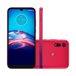 Smartphone Motorola Moto E6S 64GB | Vermelho Magenta DF - 237838 Smartphone Motorola Moto E6S 64GB | Vermelho Magenta DF - 237838