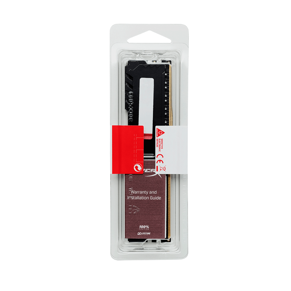 Memória Gamer Hyperx Fury de 8GB DIMM DDR4 2666Mhz 1,2V para