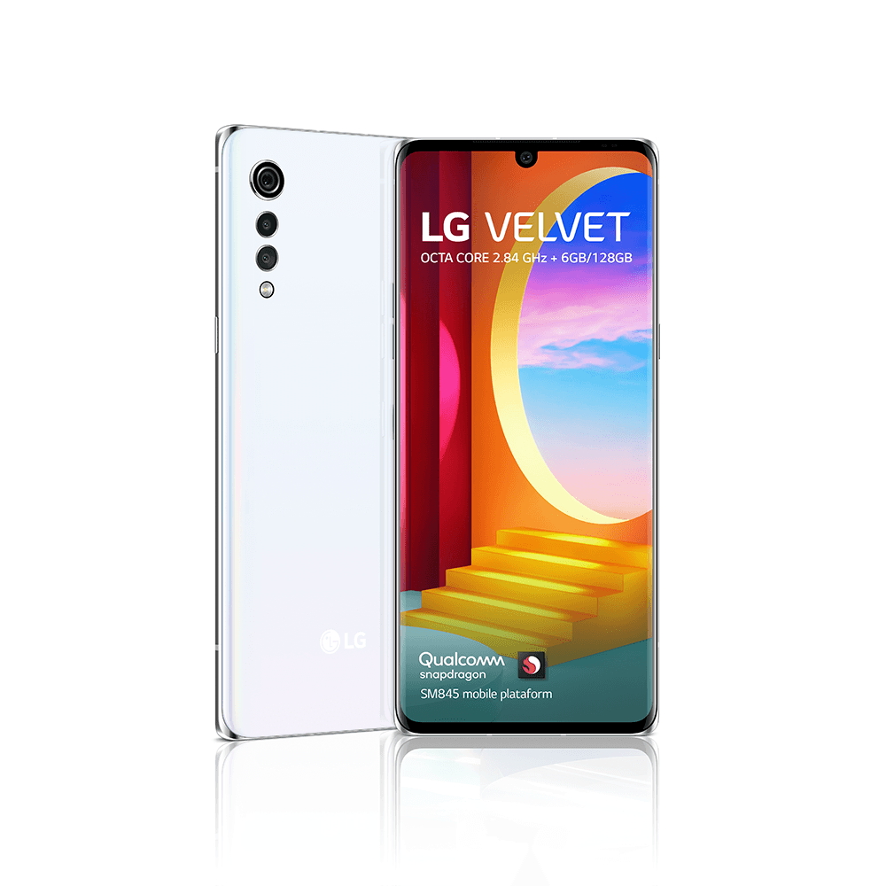 Smartphone LG Velvet 6GB, 128GB, Tela de 6,8