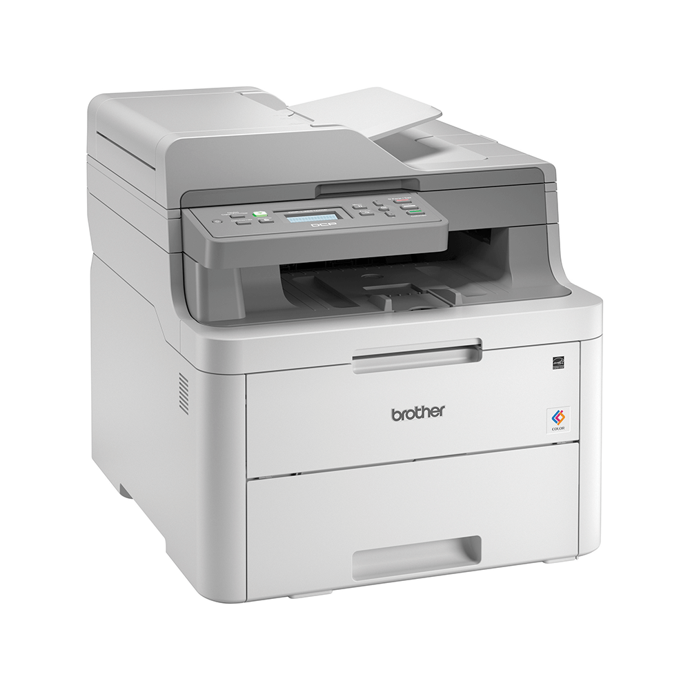 Multifuncional Laser Brother DCPL3551CDW Colorida, Sem Fio, Branco