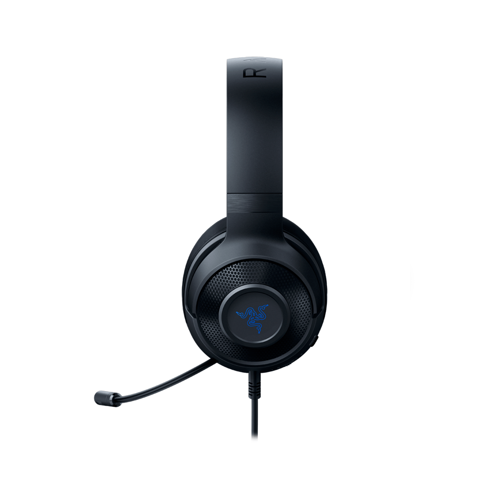 Headset Razer Gamer Kraken X For Console | Preto / Azul - Fujioka